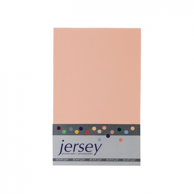 [Prestieradlo JERSEY marhuľová]