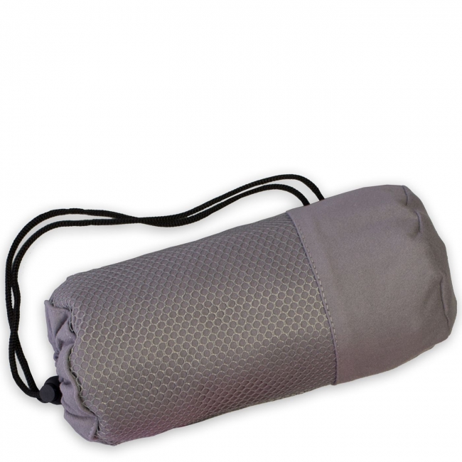 [Rýchloschnúca osuška FITNESS BAG sivá]