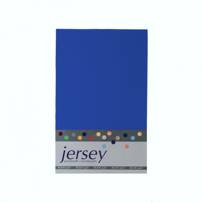 [Prestieradlo JERSEY modrá]