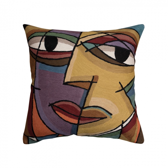 [Dekoračný návlek ART WOOL picasso fialová]