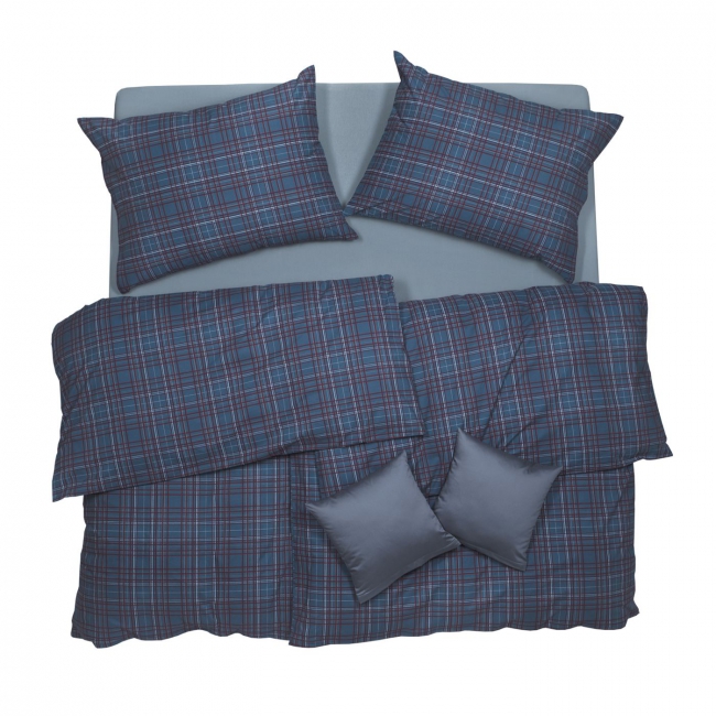 [Obliečky KLASIK SOFT kocky modrá]