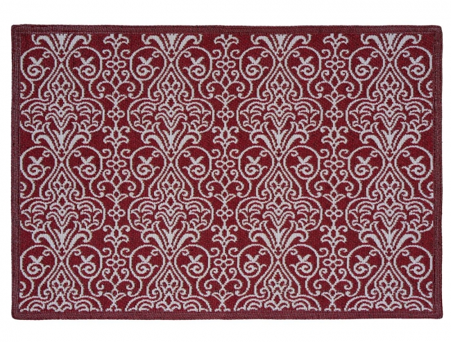 [Prestieranie MOTIV LUREX ornament červená]