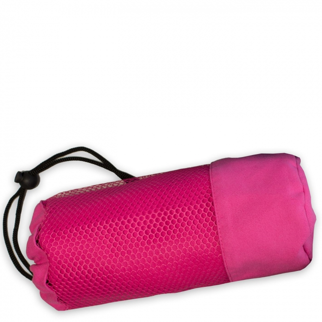 [Rýchloschnúca osuška FITNESS BAG ružová]