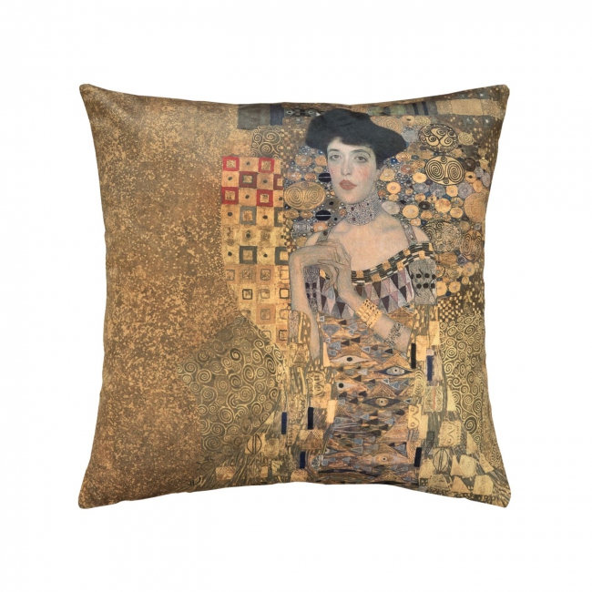 [Dekoračný návlek ART VELVET klimt portrét dámy]